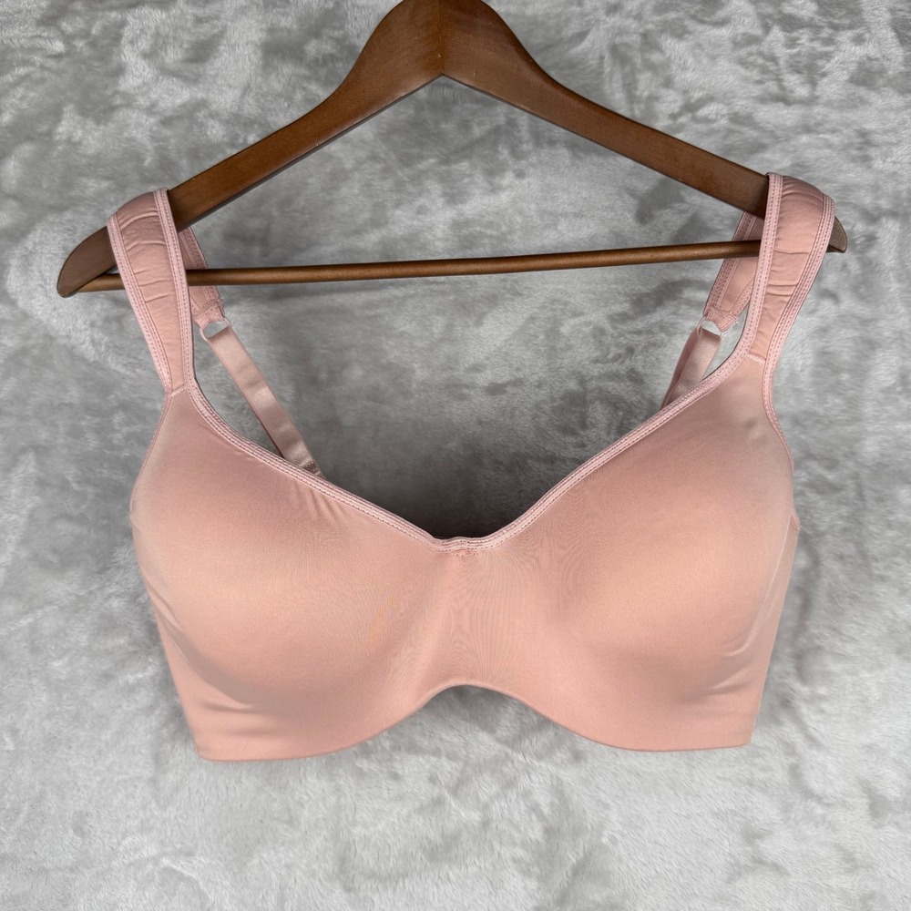 Adrienne Vittadini‎ Studio Women's Pink Comfort Bra 38D